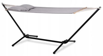 Hamak turystyczny ze stelażem metalowym Sapphire ST-263 Canaria