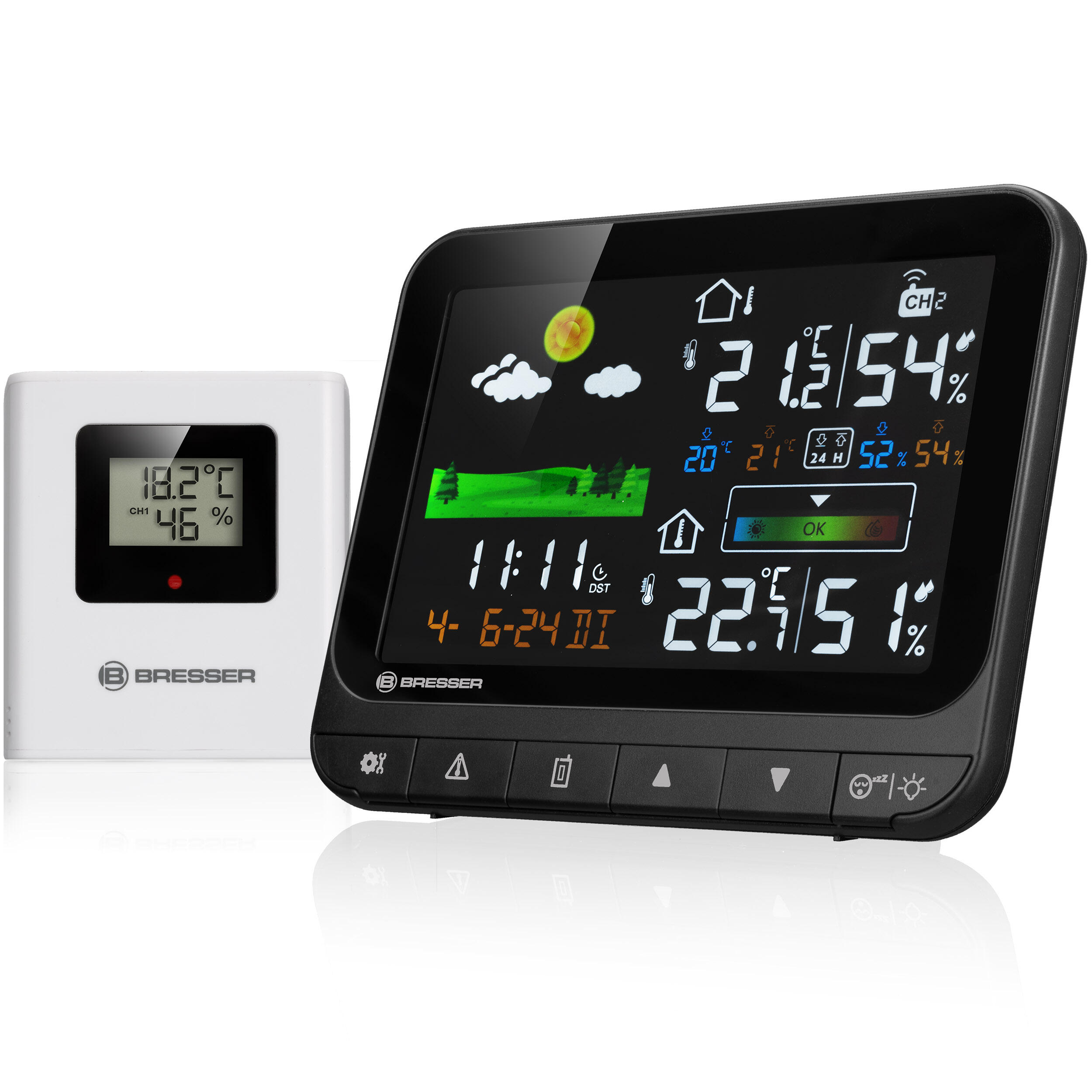 Stazione Meteorologica Wireless BRESSER Neomeo H 1/7
