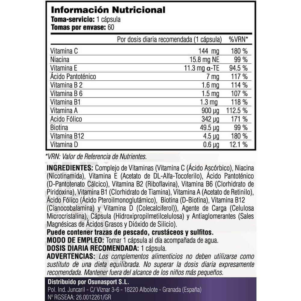 Multi Vitamins+ DSM® - 60 Capsule Vegetali MASmusculo 5/5