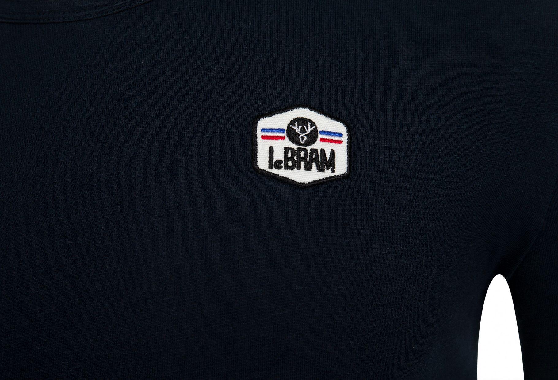 Camiseta de manga corta LeBram azul oscuro 4/5