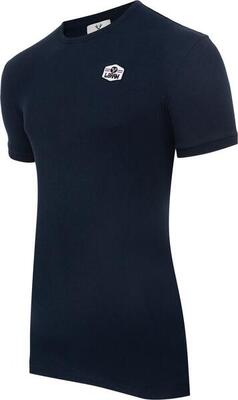 T-shirt korte mouw lebram ecusson donkerblauw