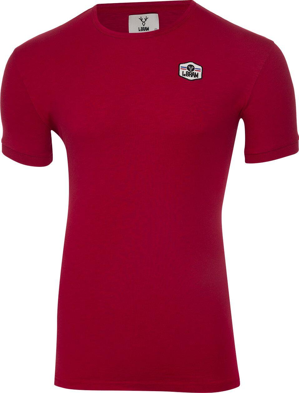 Camiseta de manga corta LeBram Winery Badge / rojo 2/5