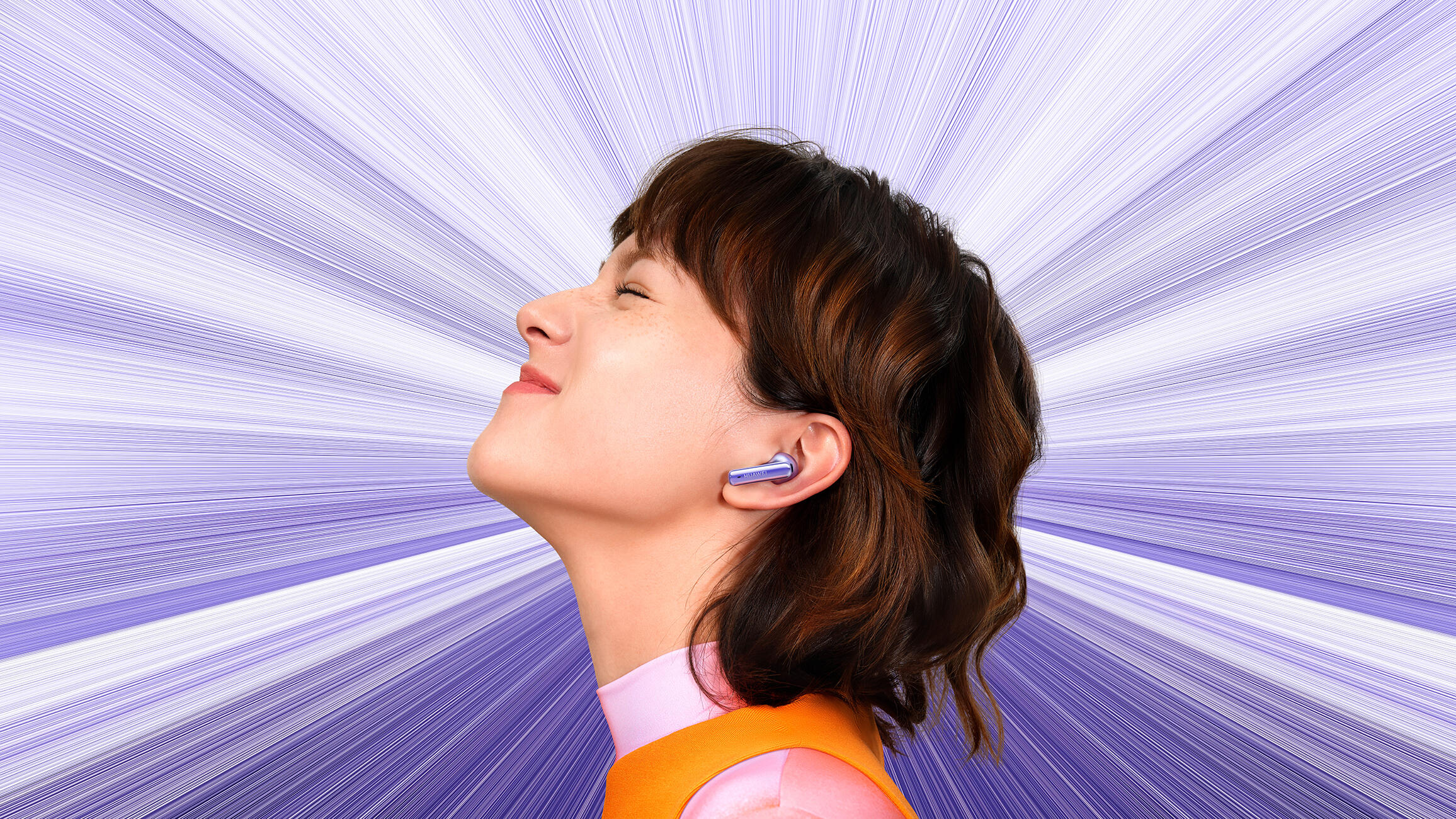 Ecouteurs sans fil HUAWEI FreeBuds 6i à Annulation Active du Bruit 3.0 Violet 6/7