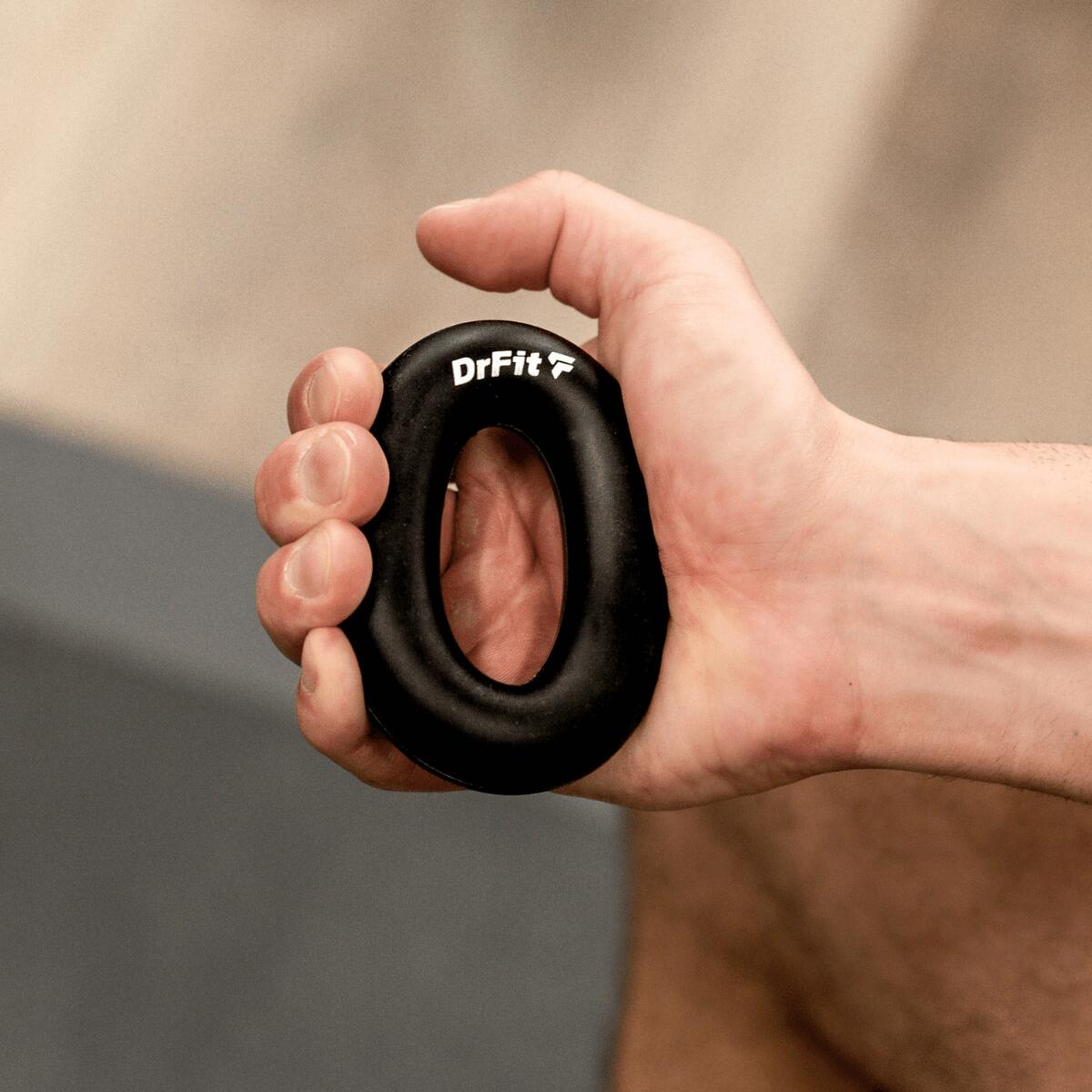 Zestaw do treningu ręki handgrip wzmacniacz dłoni palców DrFit 5 elementów 4/7
