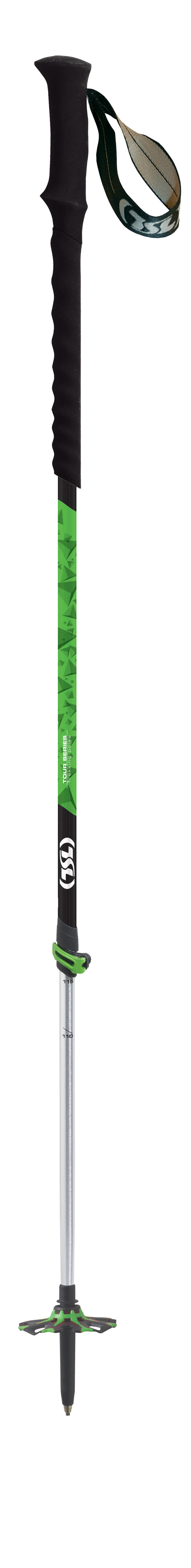 Bâtons de Trekking  TSL - Télescopique - TOUR ALU 2 CROSS Swing Green 2/4