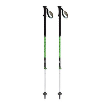 Bâtons de Trekking TSL - Télescopique - TOUR ALU 2 CROSS Push&Pull Green