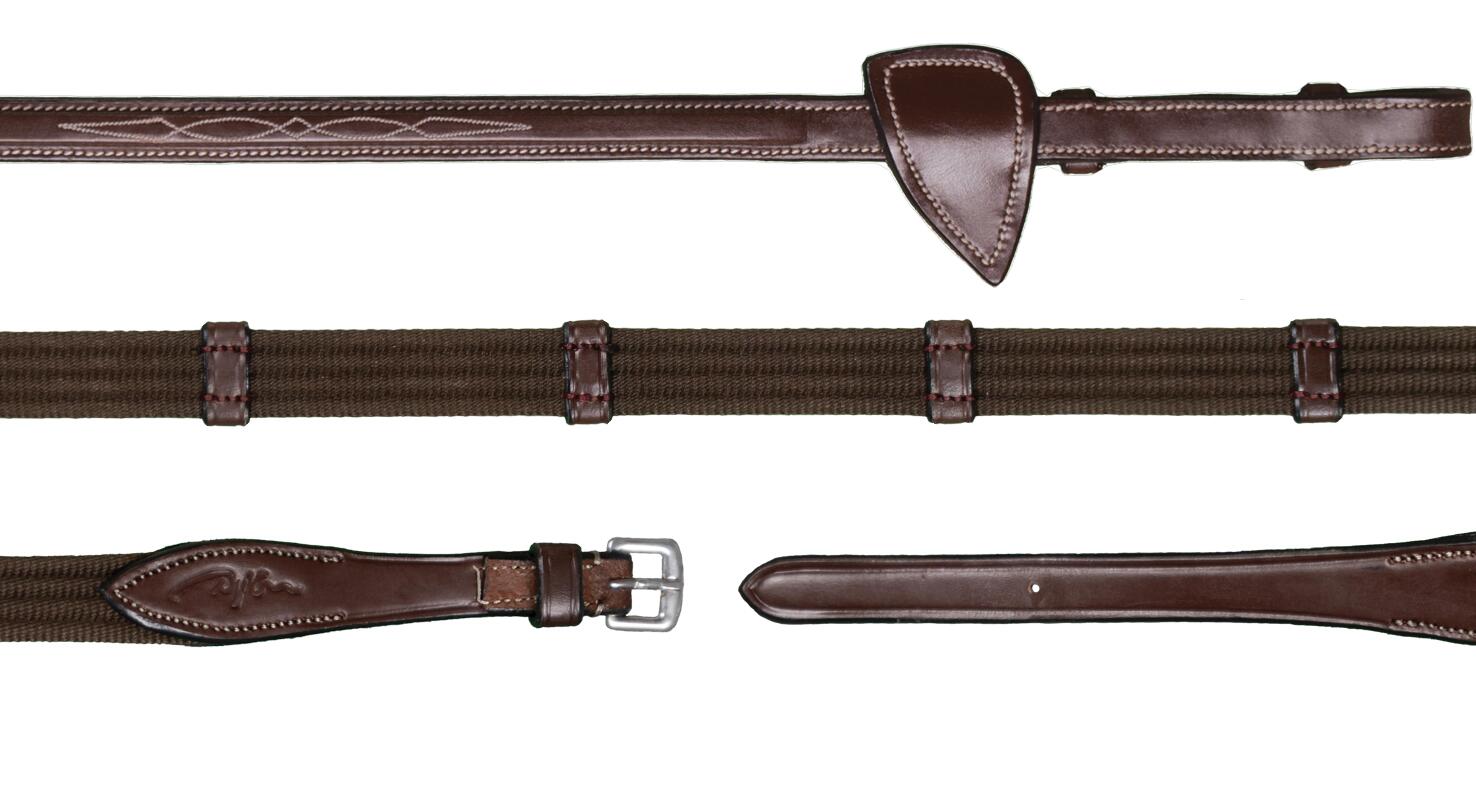 DY'ON Canne in tessuto da 5/8" con 9 fiocchi Dy’on