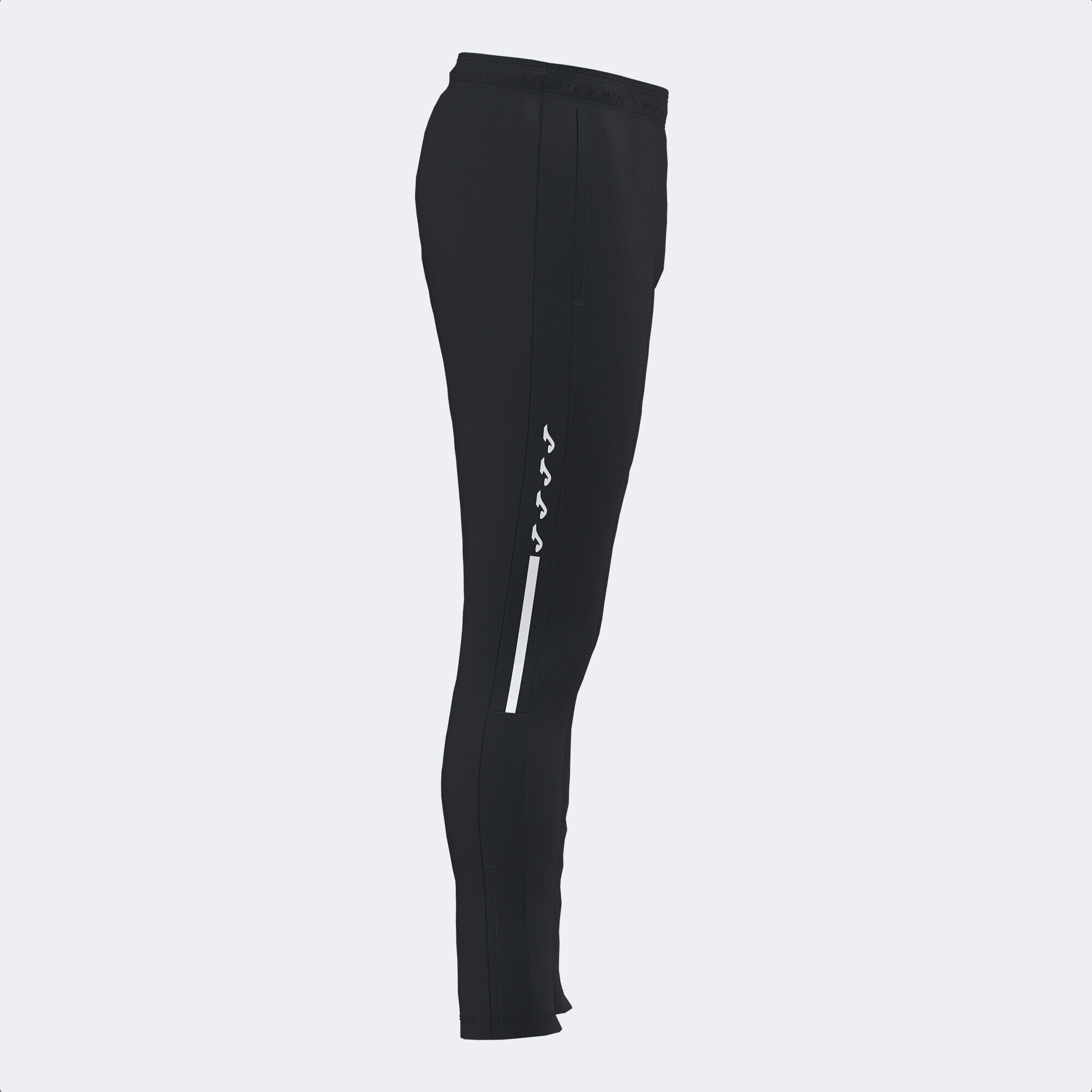 Pantalón Largo Fútbol Niños Joma Olimpiada Negro 7/7