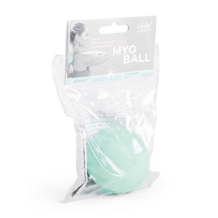 GYMSTICK VIVID MYO BALL 6 cm Massage Ball, Blue 3/3