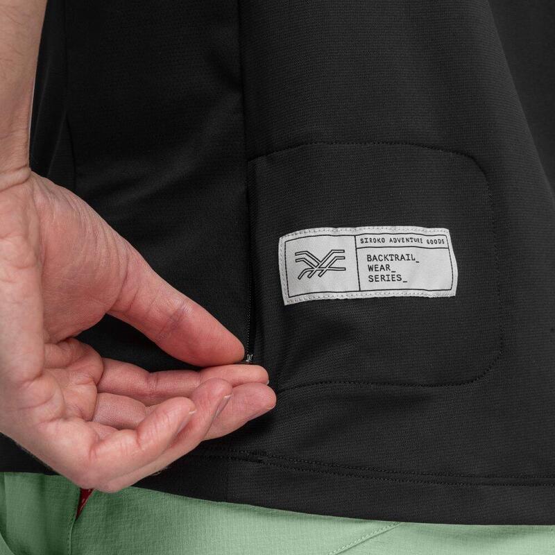 Camisola de gravel para homem Ciclismo Locust SIROKO Preto