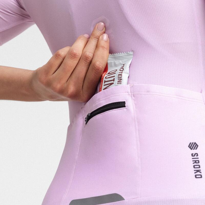 Maillot de manga corta mujer ultraligero ciclismo M3 Colmar SIROKO Rosa