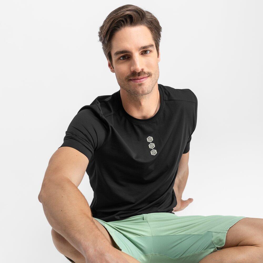 SIROKO Herren Radsport gravel-shirt für Locust SIROKO Schwarz
