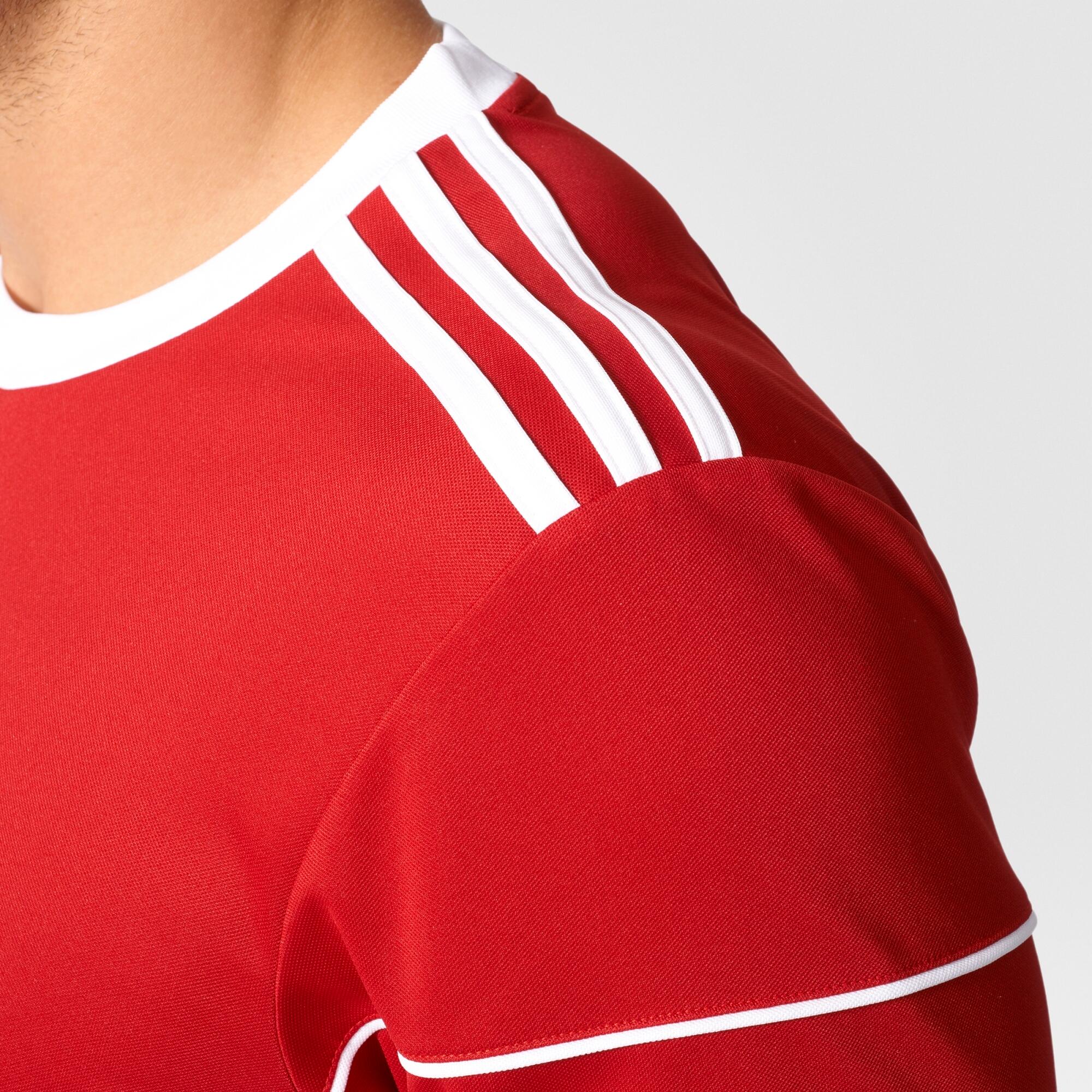 Maglia da Calcio Adidas Bambino, Power Red/White, 7-8 Anni 5/5
