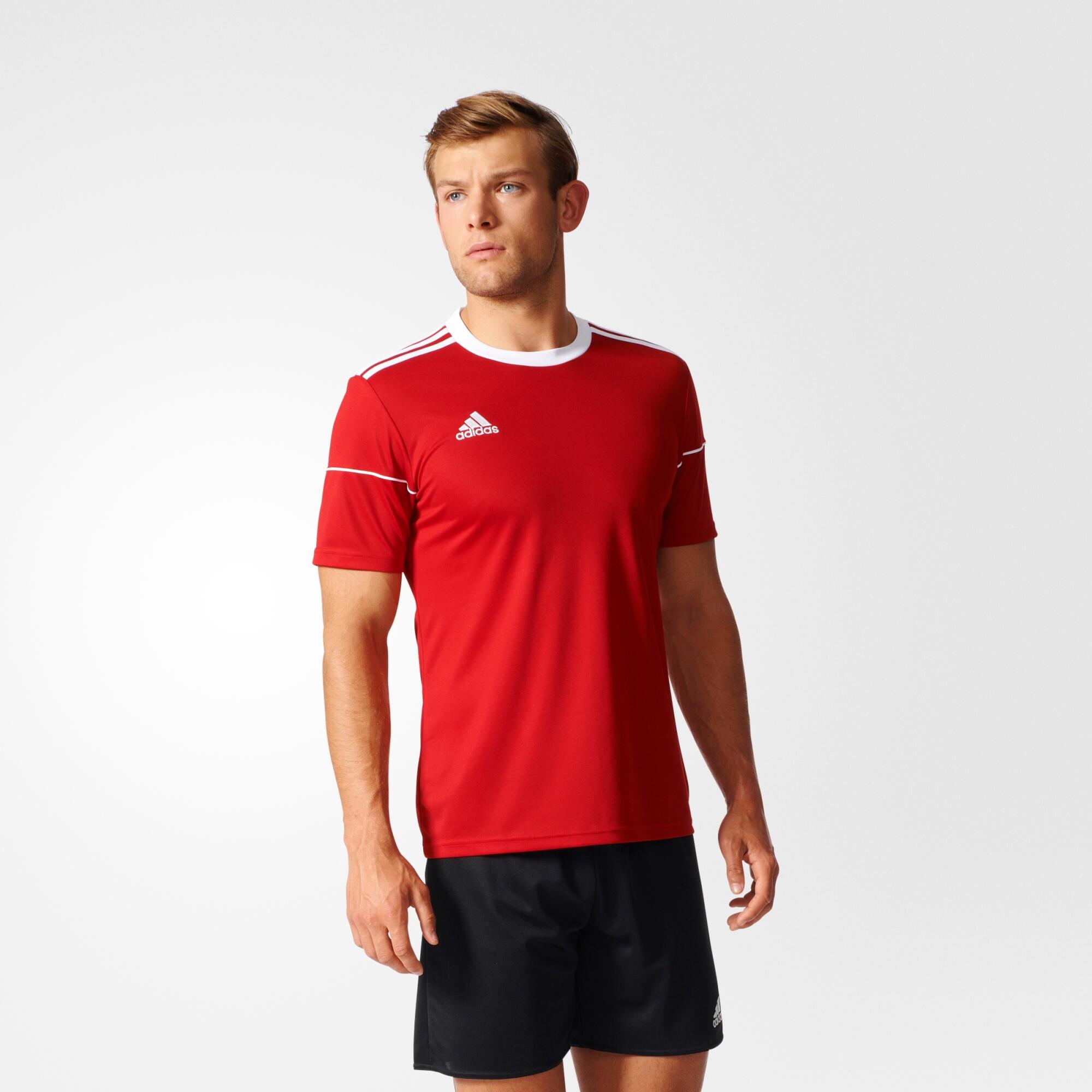 Maglia da Calcio Adidas Bambino, Power Red/White, 7-8 Anni 2/5