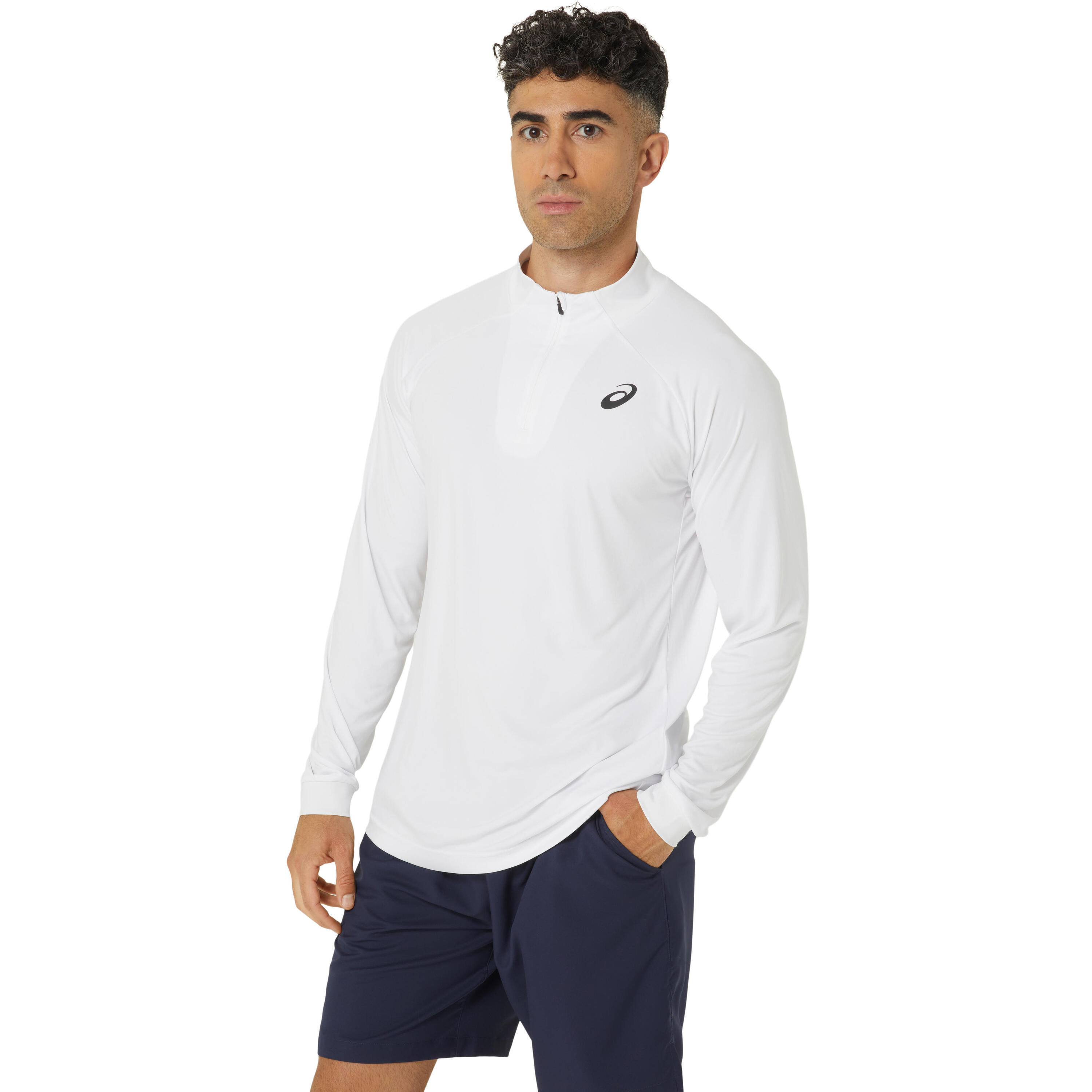 1/2 Zip Langarm T-Shirt Asics 3/5