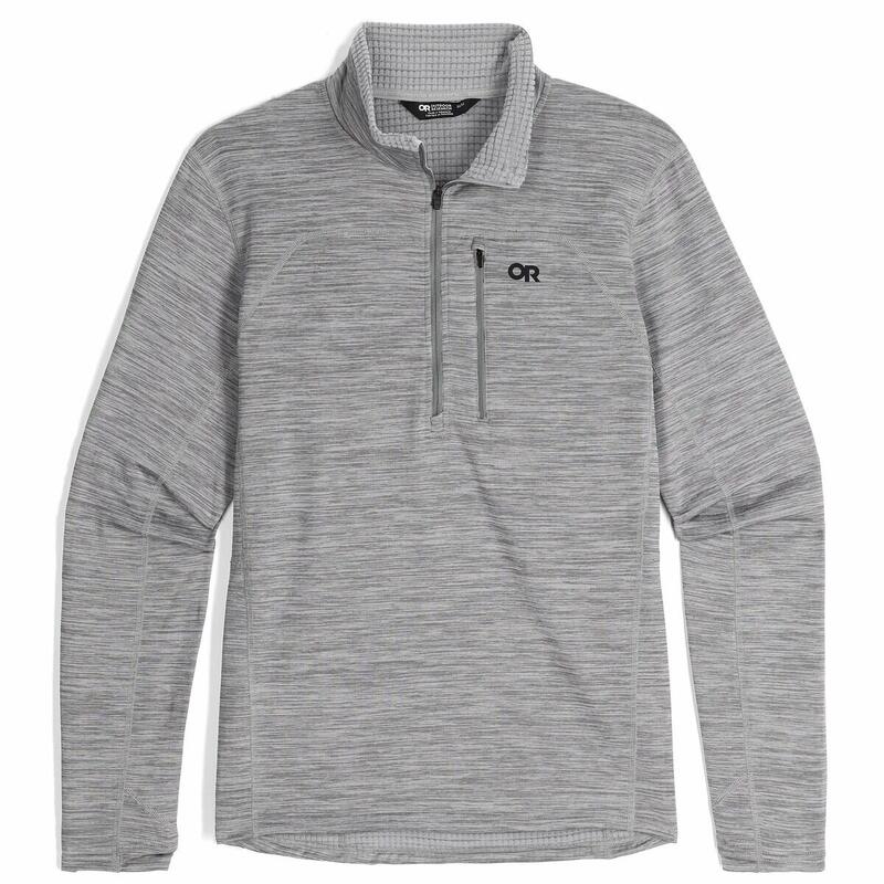 Half Zip Fleece Sweatshirt Outdoor Research Vigor Grid