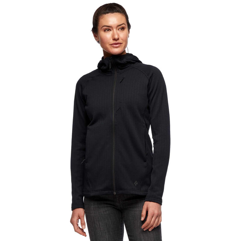 Dames Hoodie Black Diamond Factor