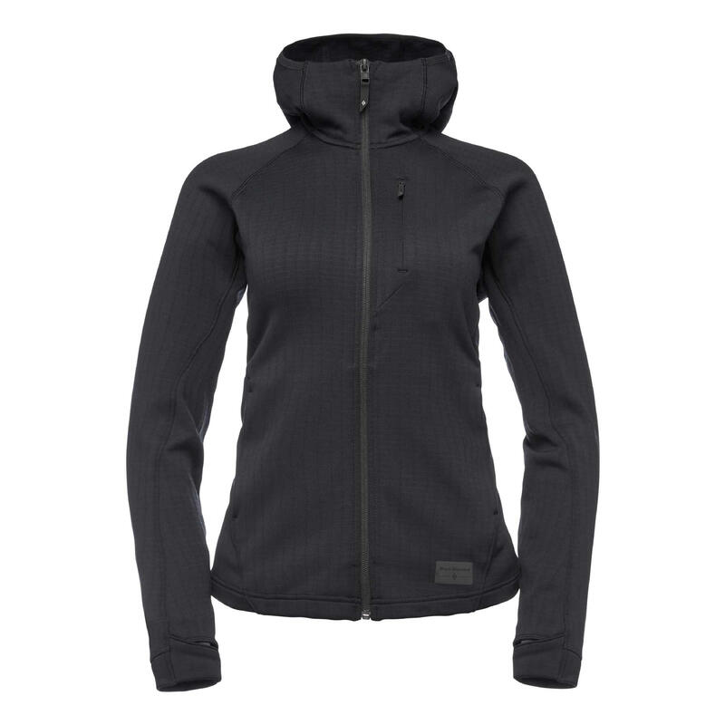 Hoodie Damen Black Diamond Factor