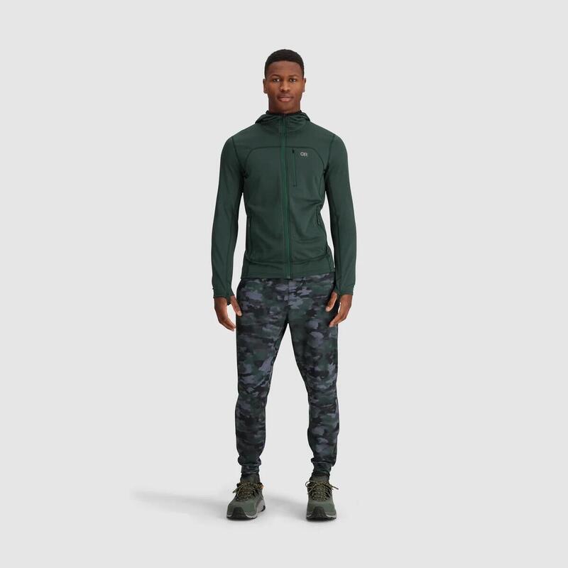 Sweatshirt à capuche polaire full zip Outdoor Research Vigor Grid