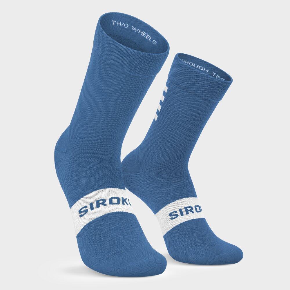 Calze da ciclismo Uomo e donna S1 Steel Oiz SIROKO Blu |  Siroko