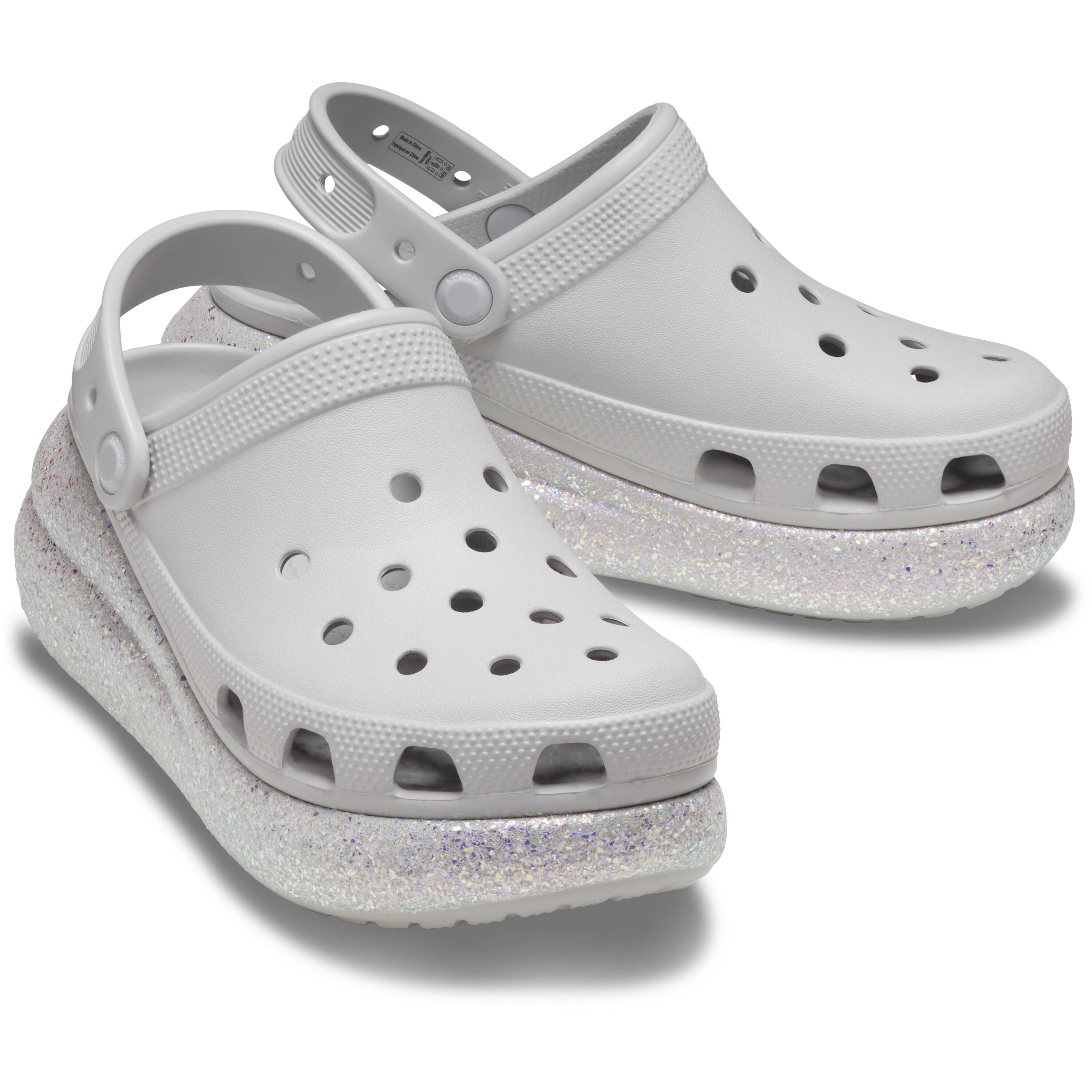 Chodaki Dla Dorosłych Crocs Classic Crush Glitter Clog 2/6