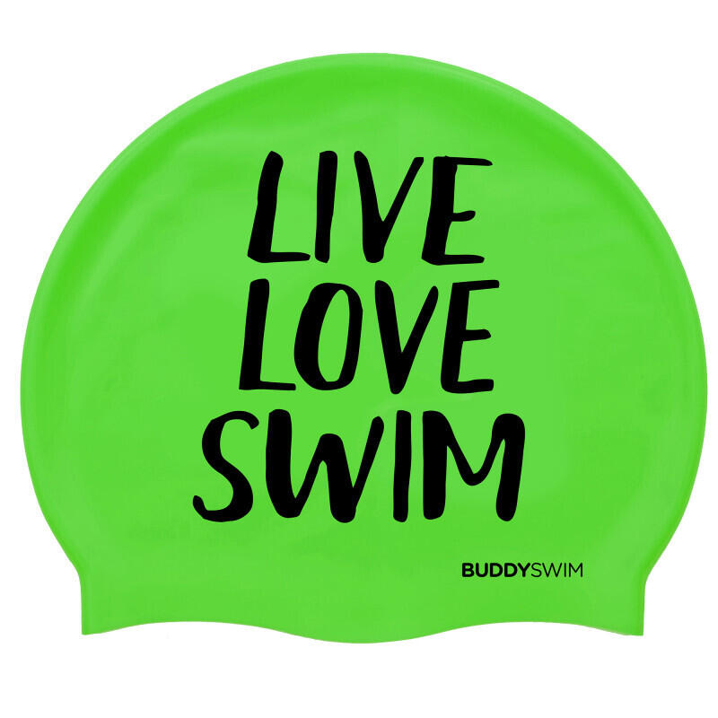 Bonnet de bain en silicone BuddySwim LLS 1/1