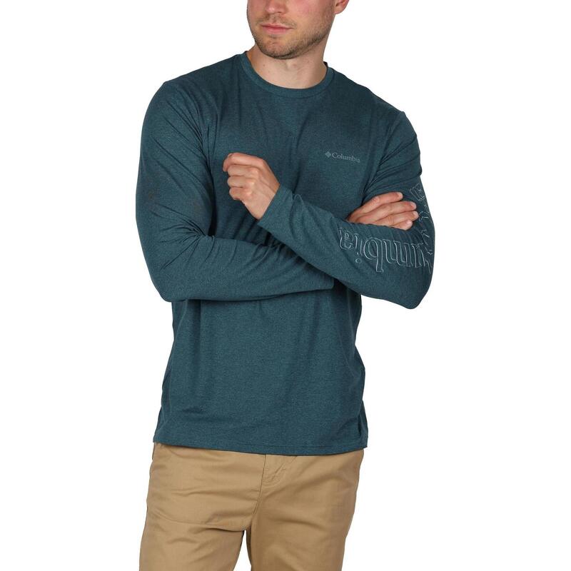Tricou cu maneci lungi, pentru sport Tech Trail Long Sleeve Graphic barbati