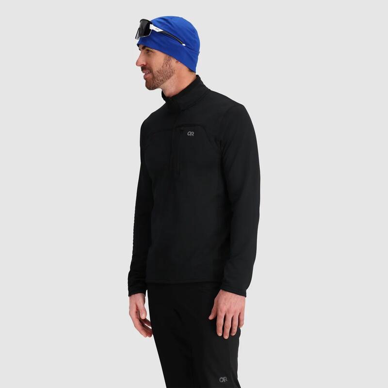 Half Zip Fleece Sweatshirt Outdoor Research Vigor Grid