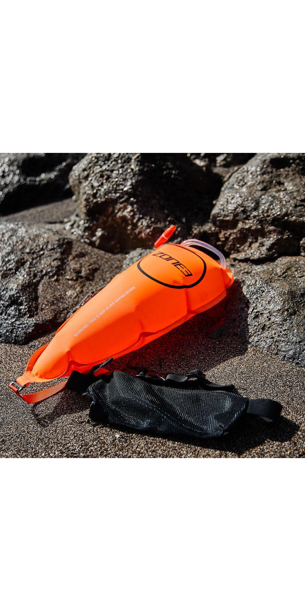 Ceinture de sécurité pour la natation avec pochette pour flotteur - Hi Vis 6/6