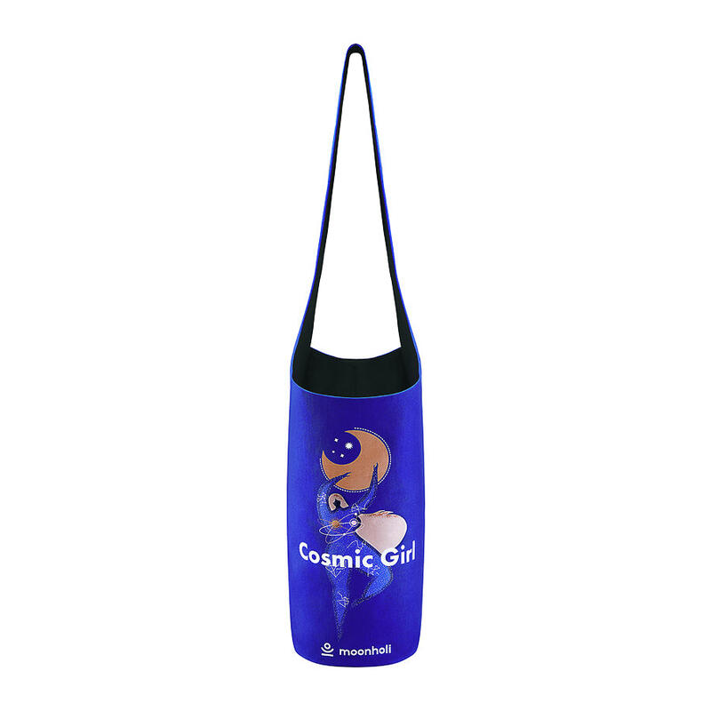 Torba na matę do jogi Moonholi Moonwalk Cosmic Girl z uchwytem