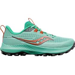 Chaussures de course Femmes Saucony Peregrine 13 Vert