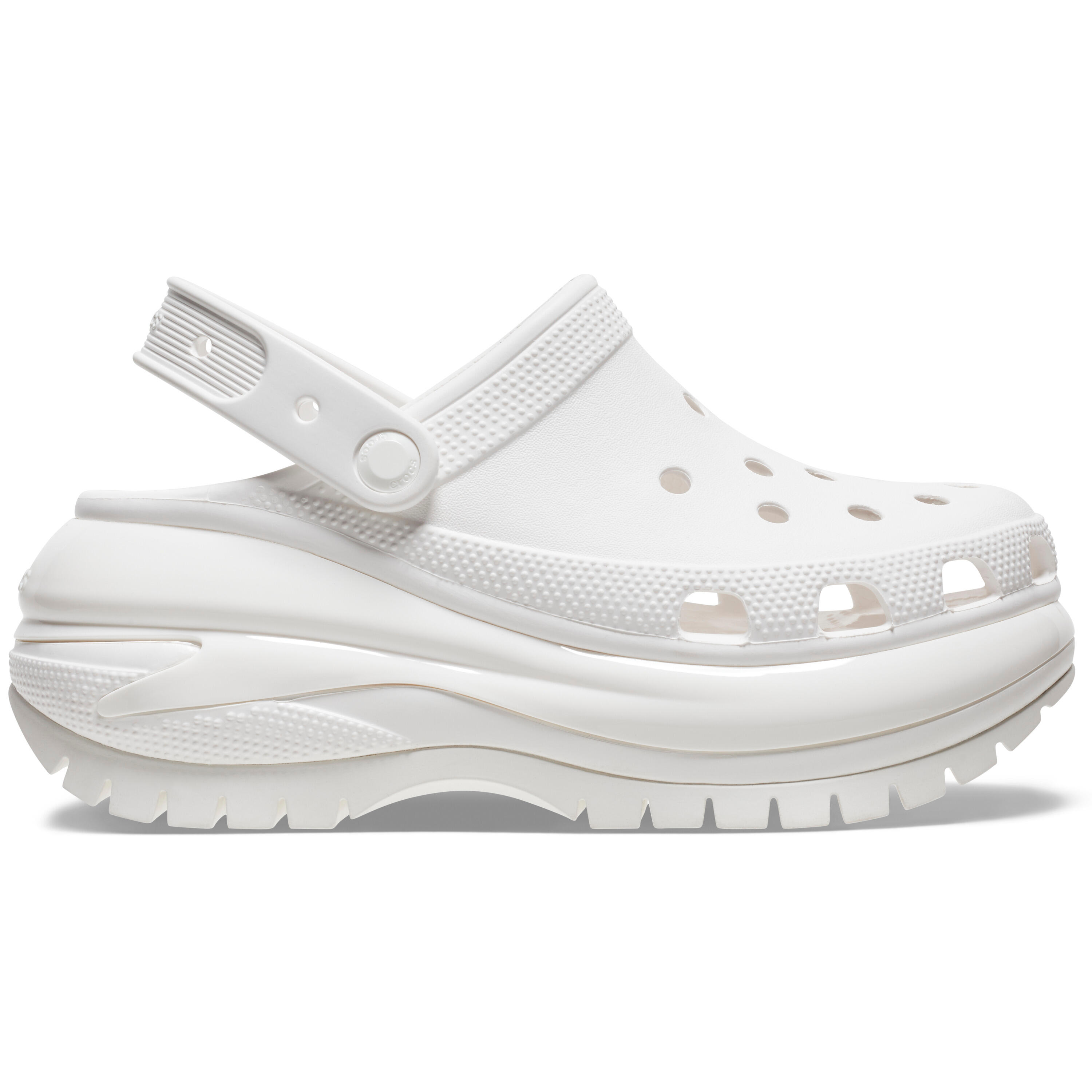 Crocs - Sabots Crocs Mega Crush - Claquettes - Blanc - 39/42 - Decathlon