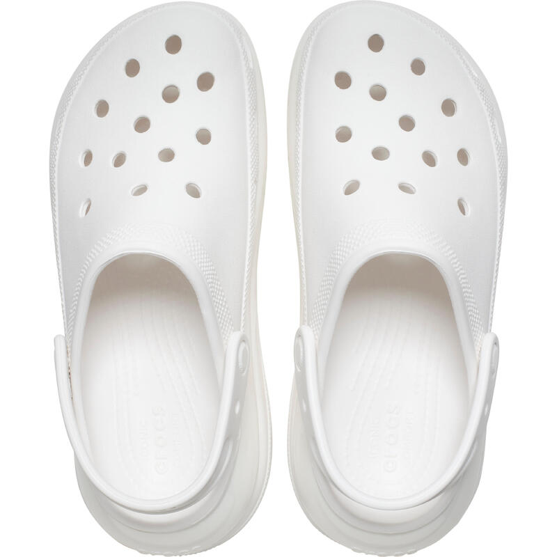 Pantofi Sport Crocs Model Classic Mega Crush Clog Culoare Alb