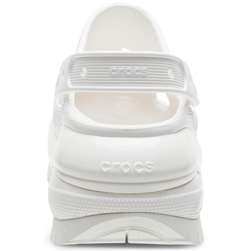 Pantofi Sport Crocs Model Classic Mega Crush Clog Culoare Alb