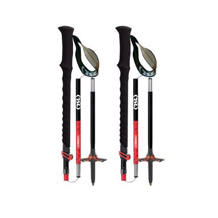 Bâtons de Trekking TSL - Pliable et télescopique - TOUR CARBONE 5 CROSS Swing