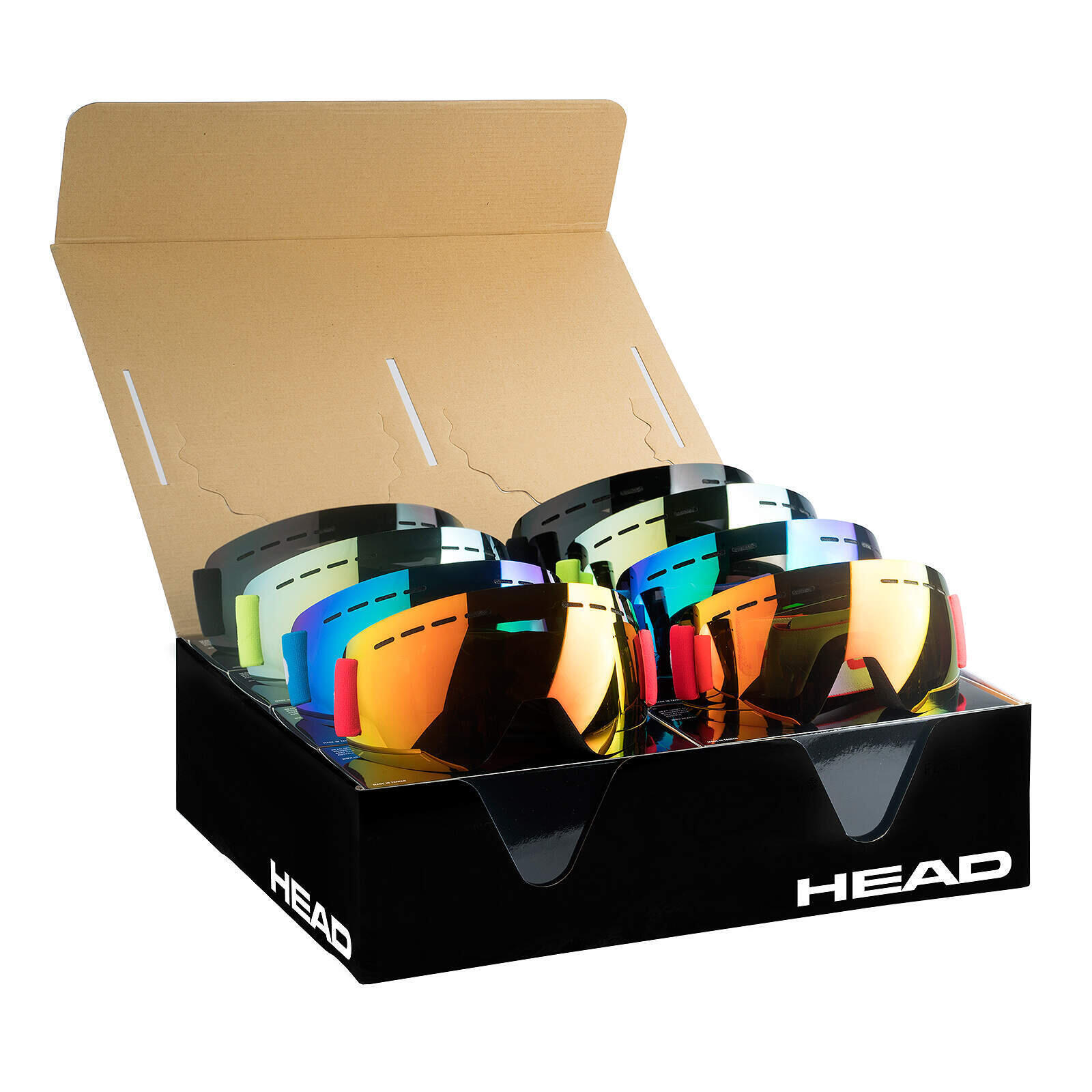 Head - Masque De Ski Head Solar Fmr (x8) - Masque De Ski - Multicolore|noir - Taille Unique - Decathlon