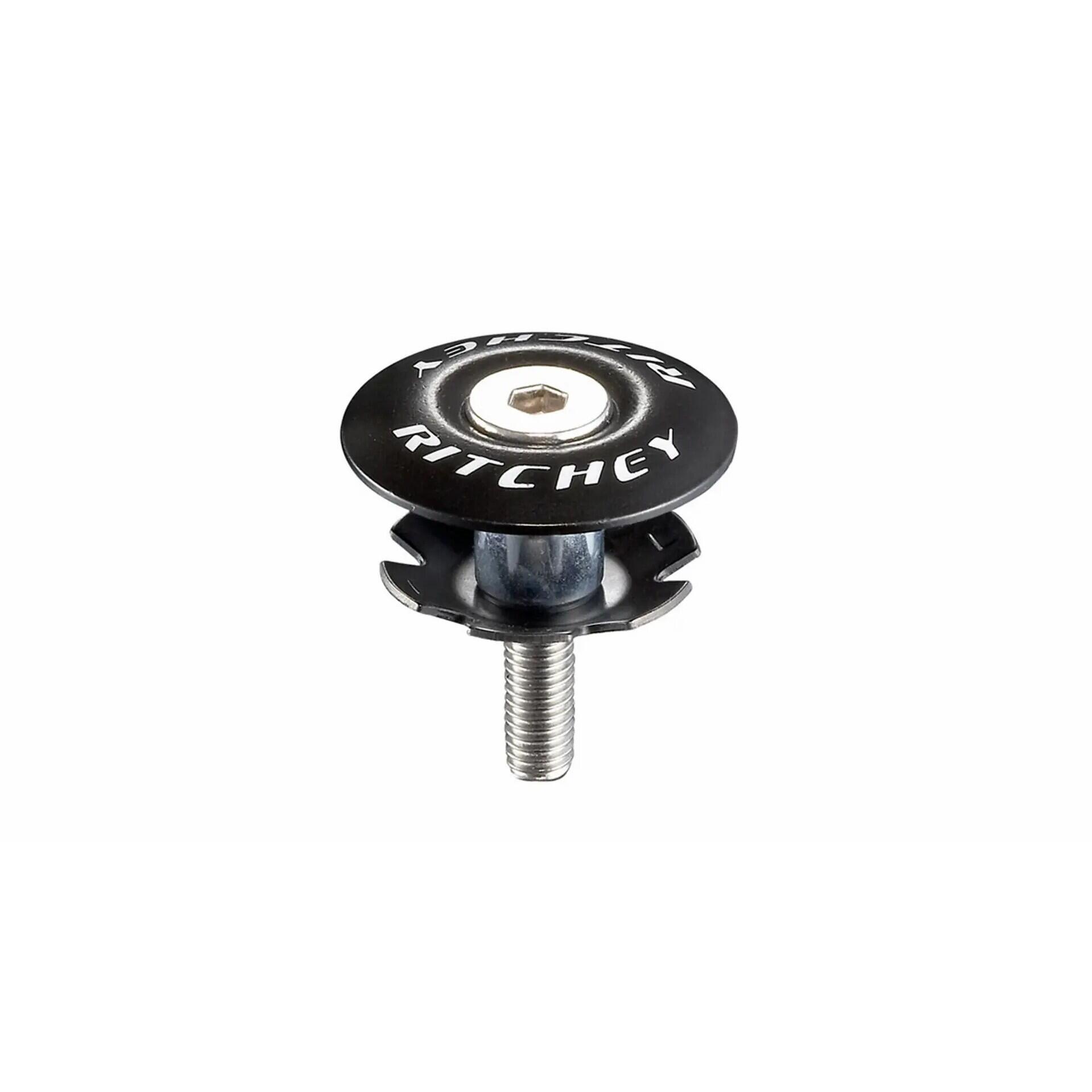 Ritchey Superlogic Ahead bouchon incl. cheville d'expansion 1 1/8 pouces noir 3/3