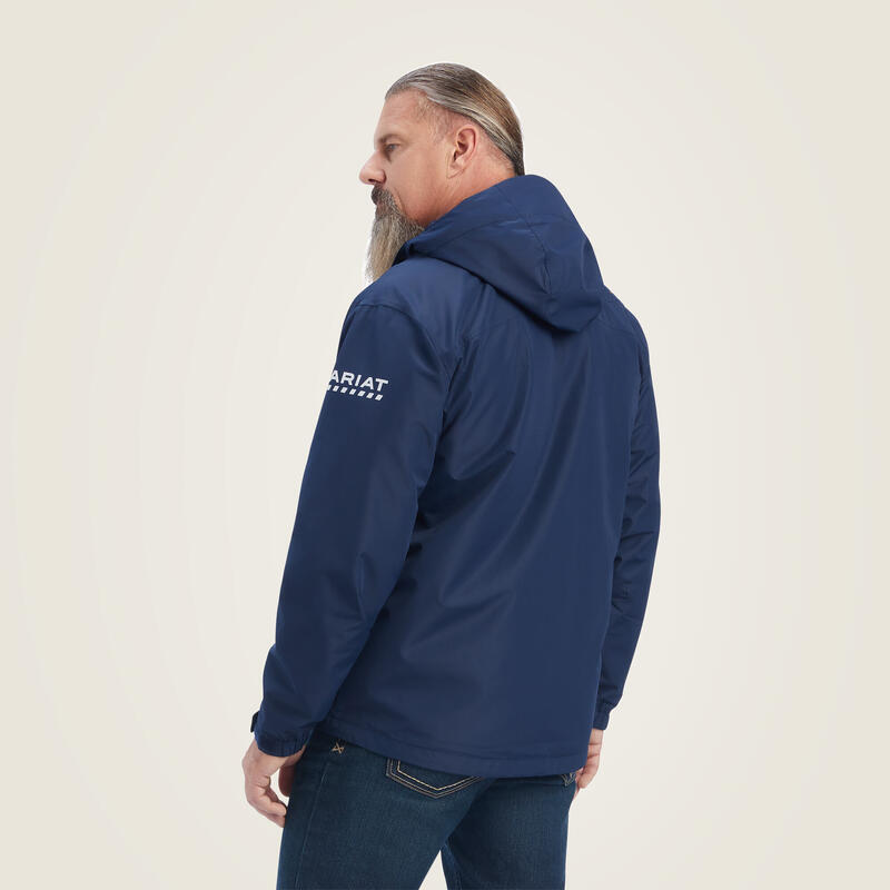 Regenjacke mit Kapuze Ariat Rebar Stormshell H2O