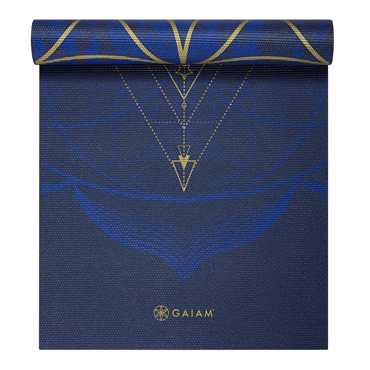 azul oscuro / azul / oro
