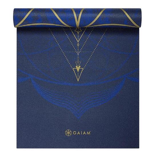 Wendbare Yogamatte - 6 mm - Metallische Sonne & Mond