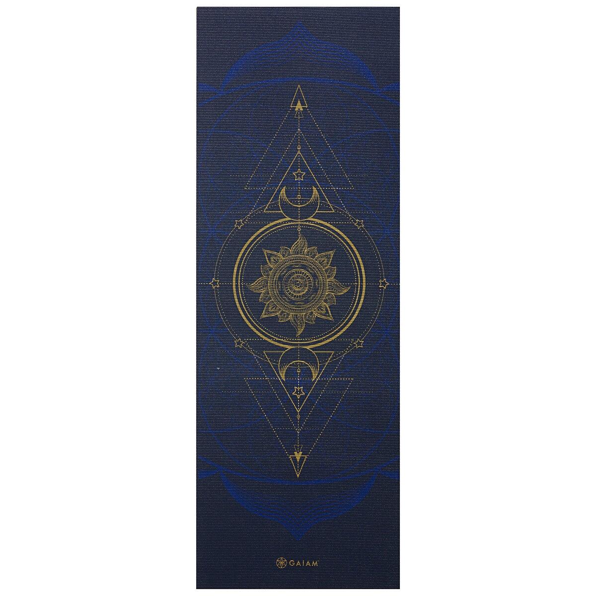 Tapis de Yoga Réversible - 6 mm - Soleil et Lune Métalliques 3/7