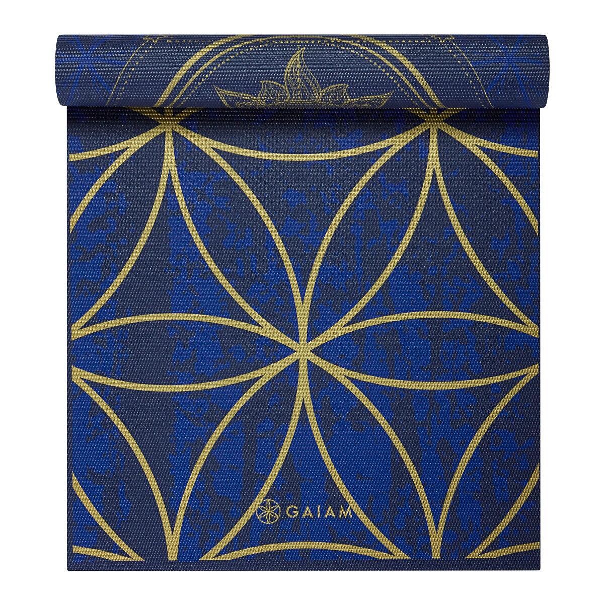 Tapis de Yoga Réversible - 6 mm - Soleil et Lune Métalliques 2/7