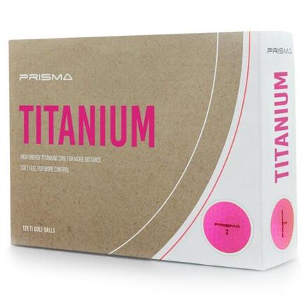Balles de golf Masters Prisma Titanium (x12)