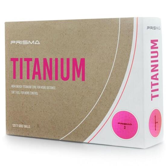 Balles de golf Masters Prisma Titanium (x12)