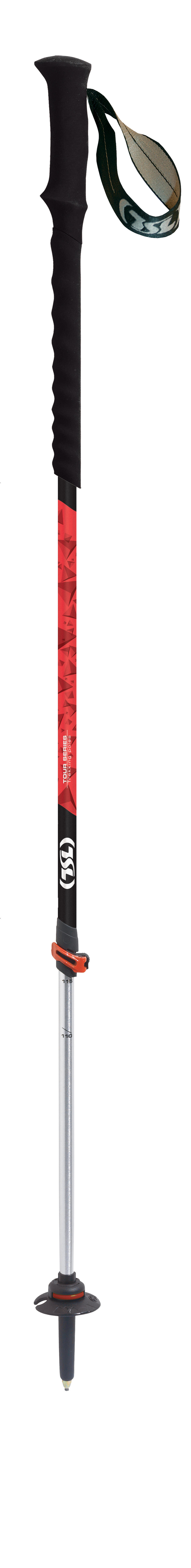 Bâtons Skimo TSL - Télescopique - TOUR CARBONE/ALU 2 CROSS Push&Pull 2/3
