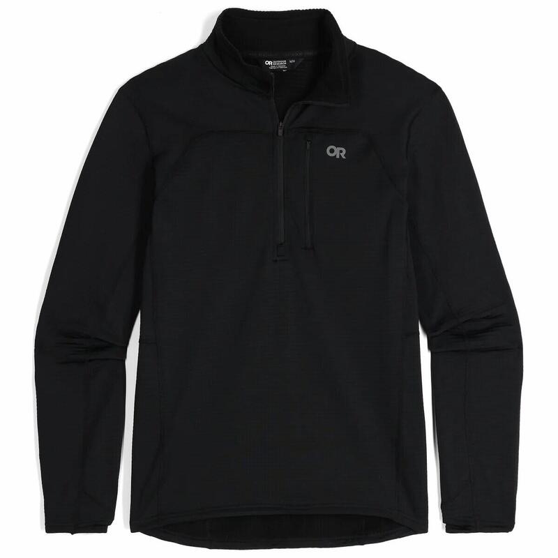 Half Zip Fleece Sweatshirt Outdoor Research Vigor Grid