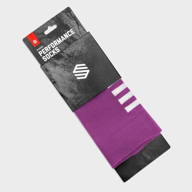 Chaussettes vélo Cyclisme Homme et Femme S1 Fucsia Barillete Pourpre