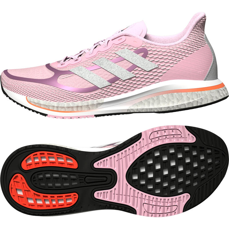 Chaussures de course Femmes Adidas Supernova + Rose