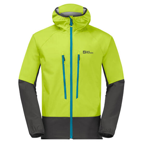 Kurtka turystyczna męska Jack Wolfskin Alpspitze Recco softshell