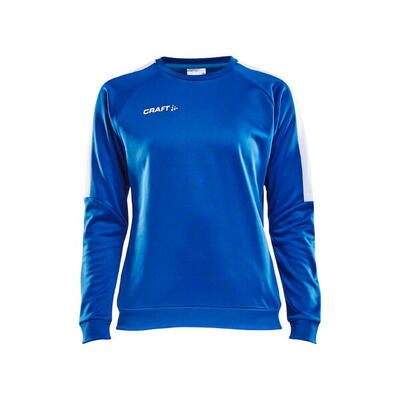 Dames ronde hals sweatshirt craft progress r-neck